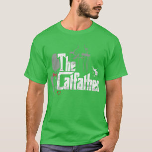 he Catfather Funny Cat Dad Lover Gift T-Shirt