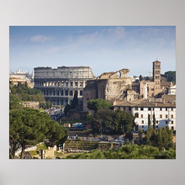 he Colosseum or Roman Coliseum, originally the Poster (Front)