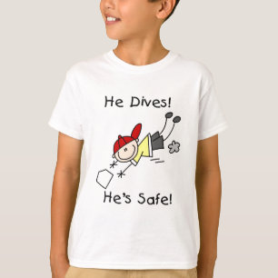 He Dives He's Safe Tshirts and Gifts