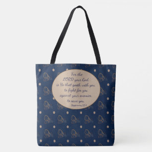 He Goeth With You Tote Bag