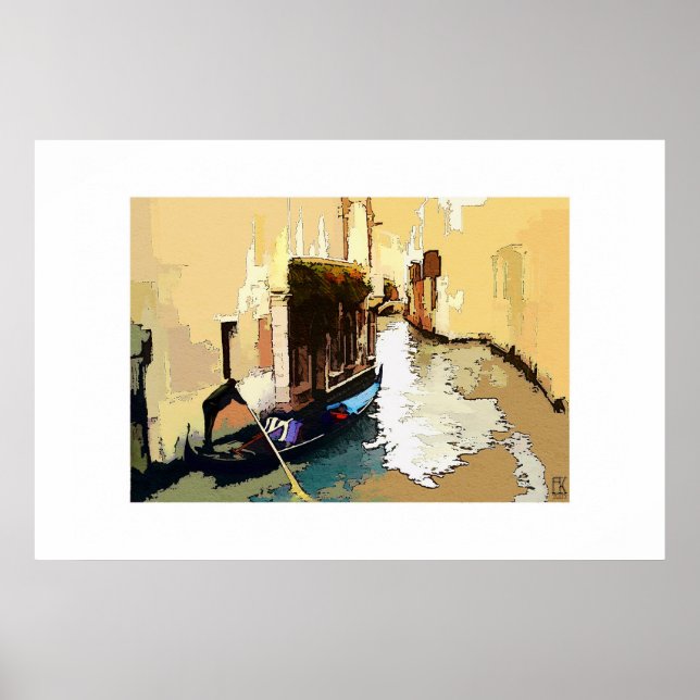 he gondoliere poster (Front)