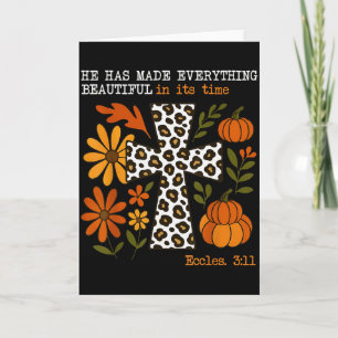 He Has Made Everything Beautiful In Its Time Chris Card