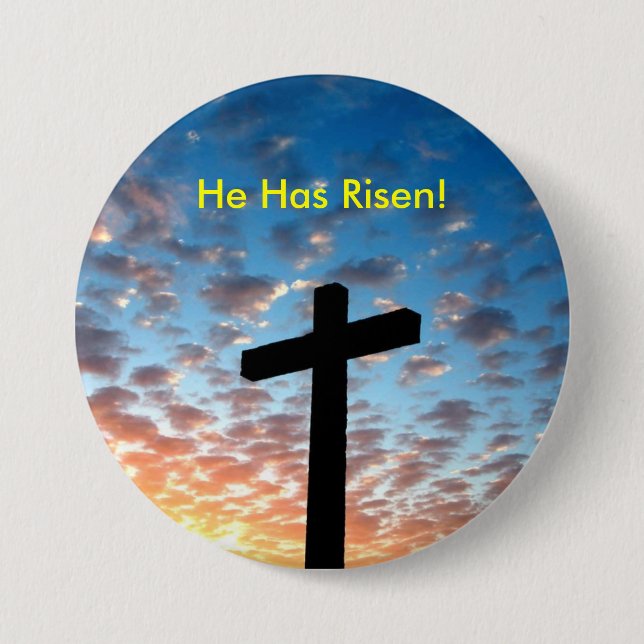 He Has Risen! By:Nightmare7darkangel 3 Inch Round Button (Front)