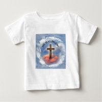 He Has Risen Rugged Cross With Clouds