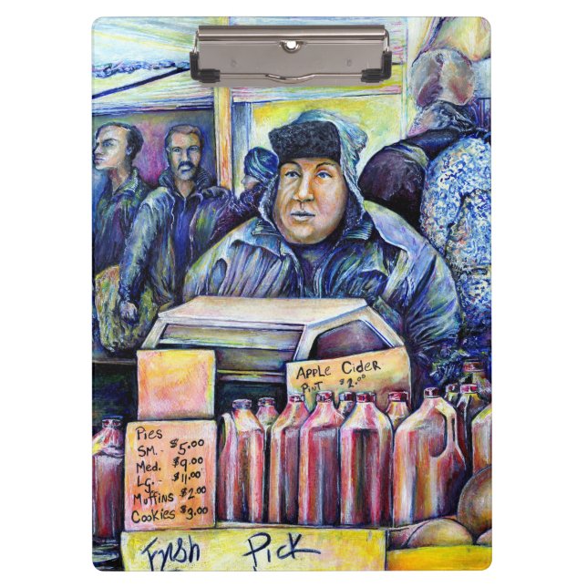 He Heard, What I Saw Clipboard (Front)