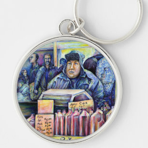 He Heard, What I Saw Keychain