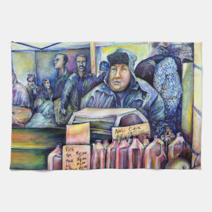 He Heard, What I Saw Kitchen Towel