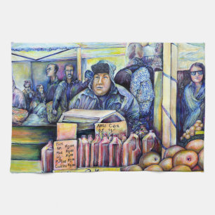 He Heard, What I Saw Kitchen Towel