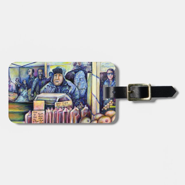 He Heard, What I Saw Luggage Tag (Front Horizontal)