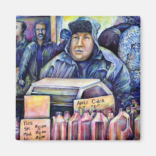 He Heard, What I Saw Magnet (Front)