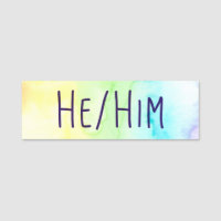 He Him Pronouns