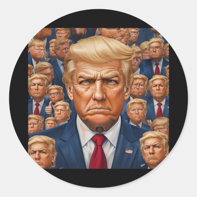 He Is Everywhere Inauguration Stickers 1  (Front)