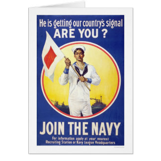 He is getting our country's signal - are you?