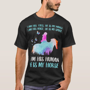 He Is My Horse Great Gift For Horse literature T-Shirt
