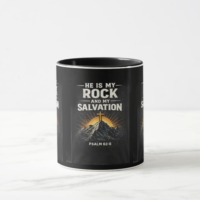 He is my rock mug (Center)