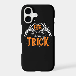 He Is My Trick Heart Skeleton Hand Couple Happy Ha