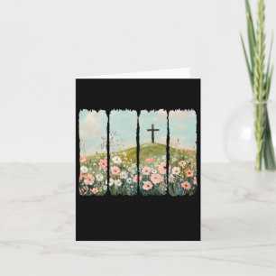 He Is Not Here He Has Risen Jesus Christian Happy  Card
