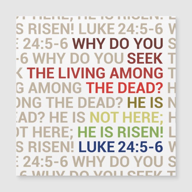 He is Risen (Front)