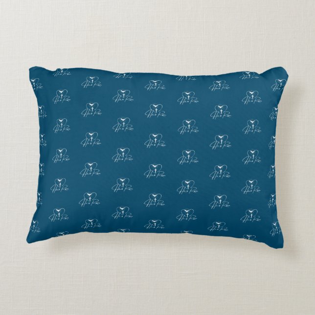 He Is Risen Accent Pillow (Back)