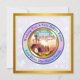 He is Risen and Celebration of Resurrection Sunday Invitation