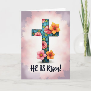 He Is Risen Celebration Card
