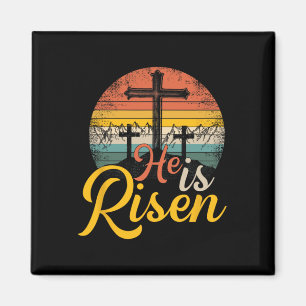 He Is Risen - Christian Easter Jesus  Magnet