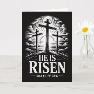 He Is Risen Easter Bulk Church Greeting Cards