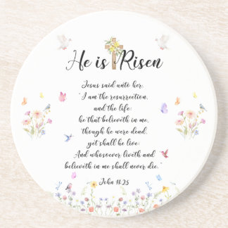 He is Risen- Easter Coaster Gifts