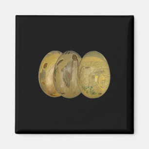 He Is Risen Easter Eggs Jesus Christ Family Rabbit Magnet