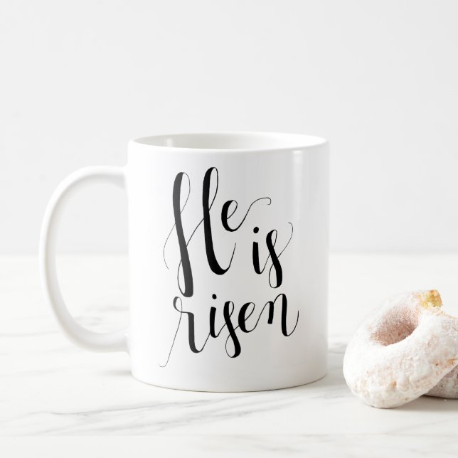 He Is Risen Easter Mug (With Donut)