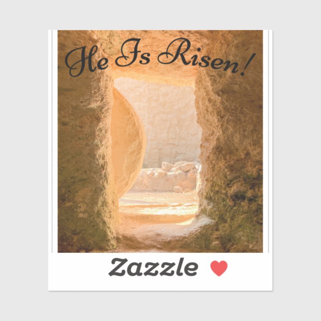 He Is Risen Easter Resurrection Day Christian (Sheet)