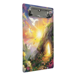 He Is Risen — Easter Resurrection — Luke 24:6  Mini Clipboard