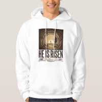 He Is Risen Easter Tomb Cross Vintage Christian Sh
