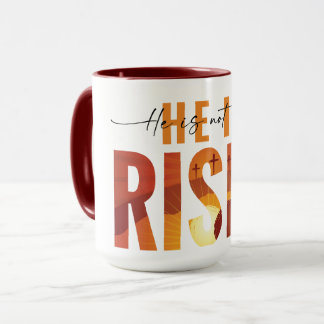 He Is Risen Faith Christian Gospel Coffee Mug