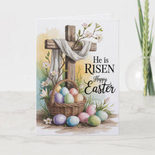 He Is Risen Happy Easter Bulk Cards Church Greet