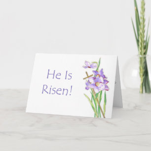 He Is Risen Holiday Card