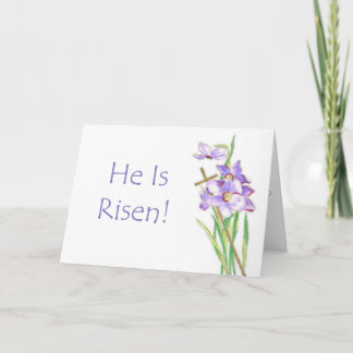 He Is Risen Holiday Card