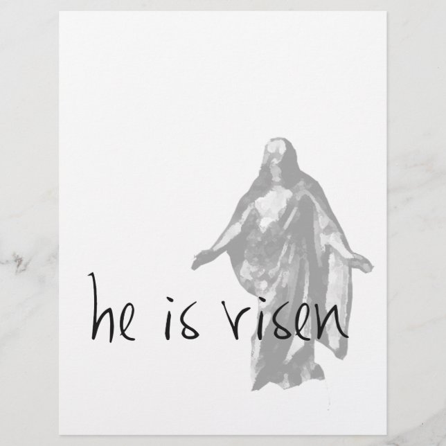 he is risen jesus christ easter lds mormon (Front)