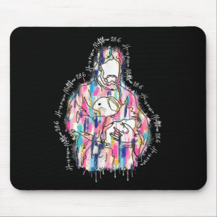He Is Risen Jesus Christian Happy Easter Women Kid Mouse Pad
