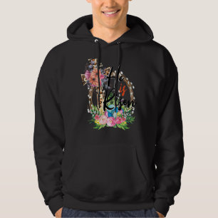 He Is Risen Leopard Rainbow Christian Jesus Happy Hoodie