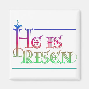 He is Risen Magnet