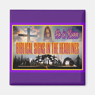 "He is RISEN" Magnet