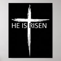 He Is Risen Pocket Christian Easter Jesus Religiou