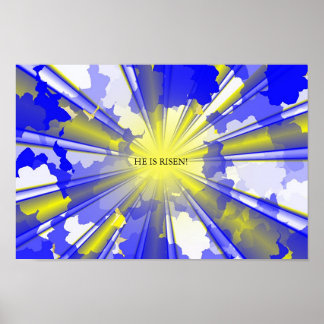 HE IS RISEN! POSTER