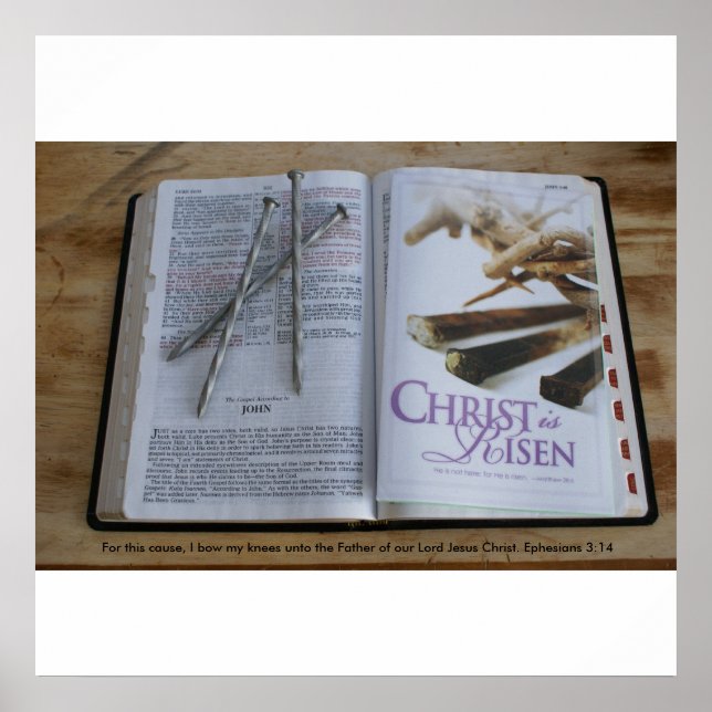 He is Risen Poster (Front)