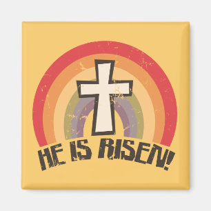 He Is Risen Religious Easter Magnet