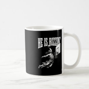 He Is Rizzin Funny Easter Rizz Meme Sketll  Coffee Mug