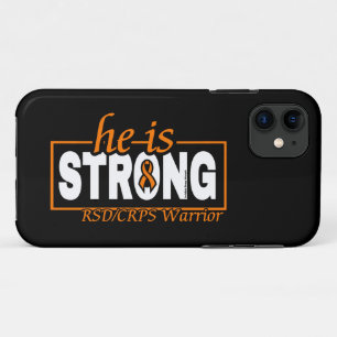 HE IS STRONG...RSD/CRPS iPhone 11 CASE