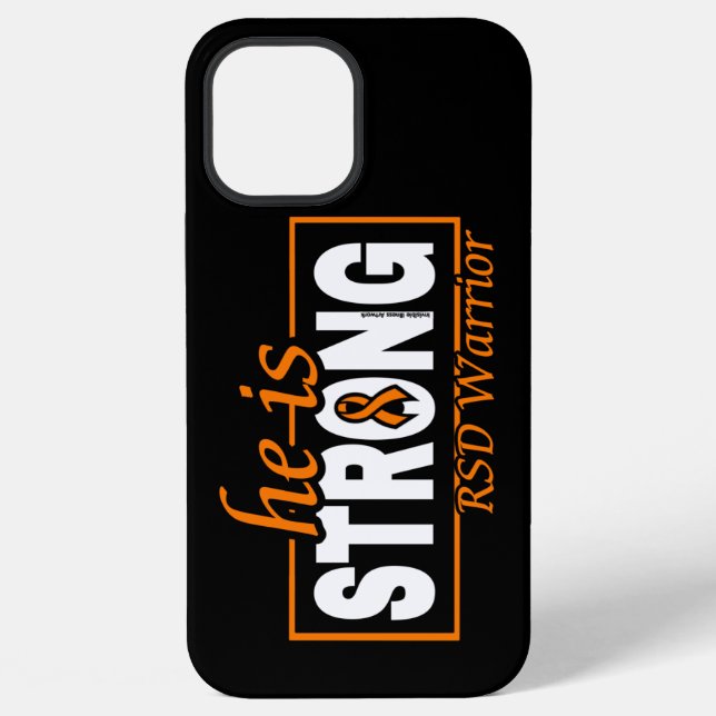 HE IS STRONG...RSD iPhone CASE (Back)