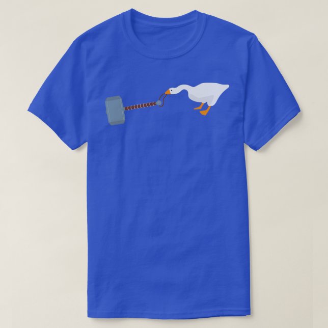 He is Worthy Untitled Goose Game T-Shirt (Design Front)